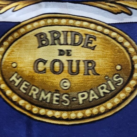 Vintage Hermes Bride De Cour Silk Scarf Multicolor By - F de LA PERRIE RE 1969 - Picture 2 of 5